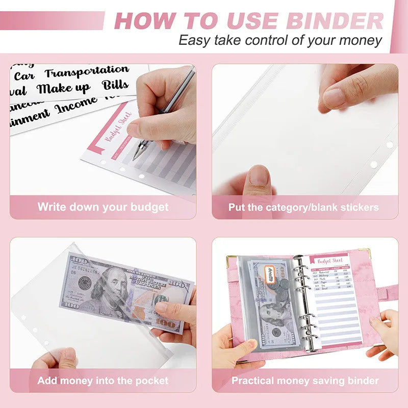 Clarity Budget Binder - Cash Envelope System for Beginners