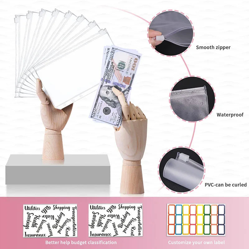 Clarity Budget Binder - Cash Envelope System for Beginners