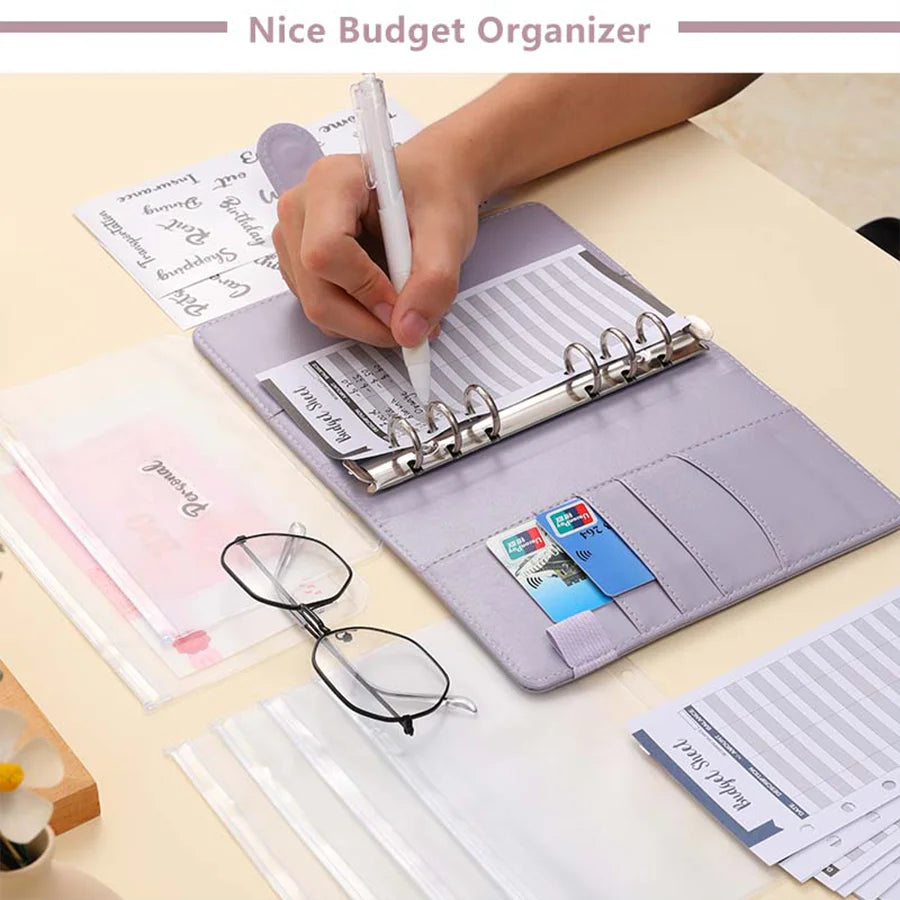 Clarity Budget Binder Kit - Cash Envelope System for Women