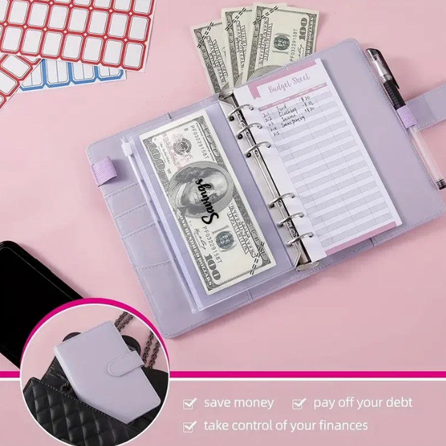 Clarity Budget Binder Kit - Cash Envelope System for Women